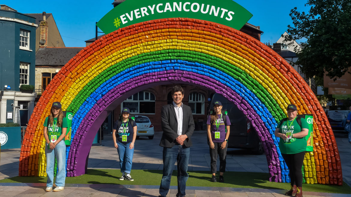 The #EveryCanCounts Rainbow Comes To Cardiff