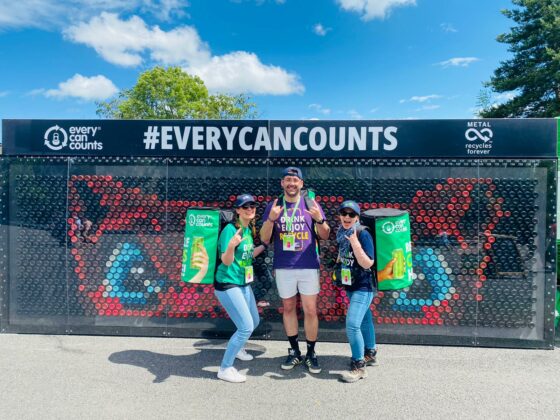 Molson Coors Staff Volunteer as Every Can Counts Recycling Ambassadors at Download Festival